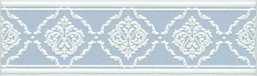 STG/B562/6305 Петергоф голубой 25*7,7 керамический бордюр KERAMA MARAZZI