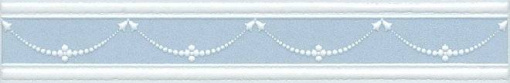 STG/B563/6305 Петергоф голубой 25*4,2 керамический бордюр KERAMA MARAZZI