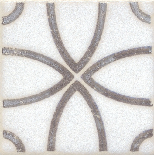 STG/A405/1266H Амальфи орнамент коричневый 9,8*9,8 вставка KERAMA MARAZZI