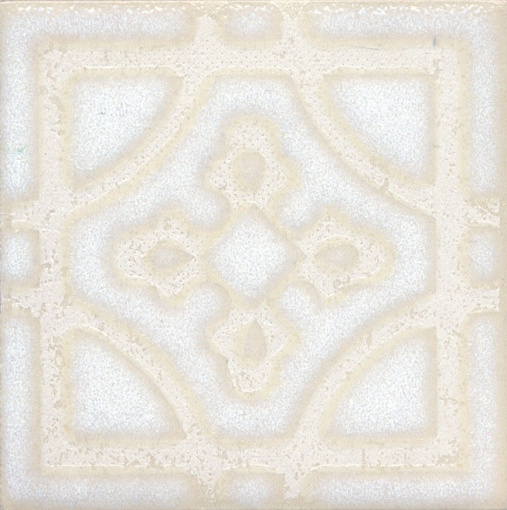 STG/B406/1266 Амальфи орнамент белый 9,9x9,9 вставка KERAMA MARAZZI
