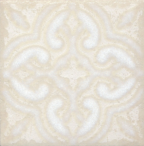 STG/B408/1266 Амальфи орнамент белый 9,9x9,9 вставка KERAMA MARAZZI