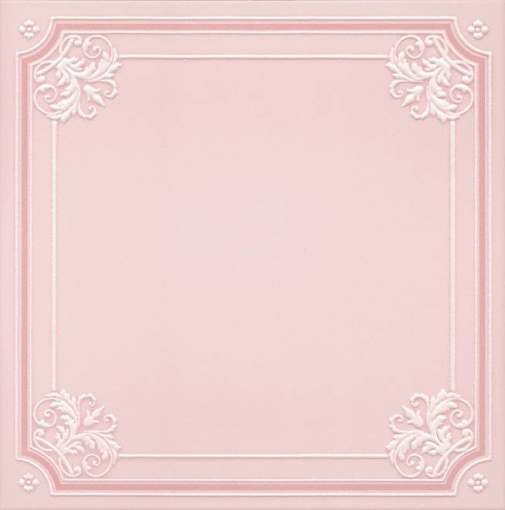 AD/C315/SG1546 Петергоф розовый 40,2x40,2 керамический декор KERAMA MARAZZI