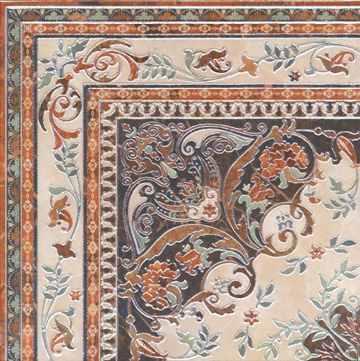 HGD/A174/SG1550L Мраморный дворец ковёр угол лаппатированный 40,2x40,2 керамический декор KERAMA MARAZZI