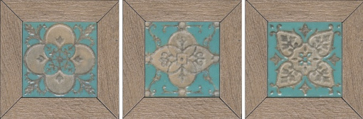 ID58 Меранти бежевый мозаичный 13x13 керамический декор KERAMA MARAZZI