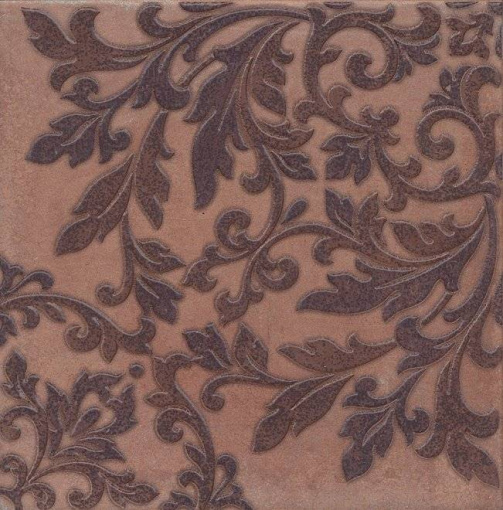 STG/B249/3414 Честер коричневый темный декор KERAMA MARAZZI