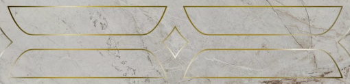 KMB3STA001BR Ифран серый светлый глянцевый обрезной 60x14,5x0,9 бордюр KERAMA MARAZZI