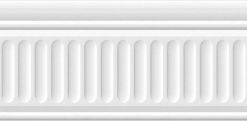 19030/3F Карнавал в Венеции белый структурированный 20*9,9 керамический бордюр KERAMA MARAZZI