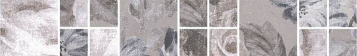 SG186/002 Александрия серый мозаичный 30x4,8 керамический бордюр KERAMA MARAZZI