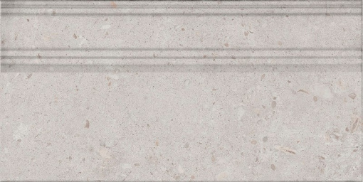 FME015R Плинтус Риккарди серый светлый матовый обрезной 20x40x1,6 KERAMA MARAZZI
