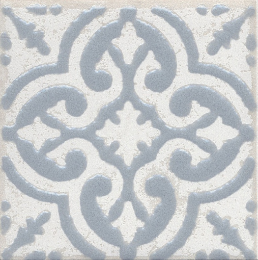 STG/C408/1270H Амальфи орнамент серый 9,8*9,8 вставка KERAMA MARAZZI