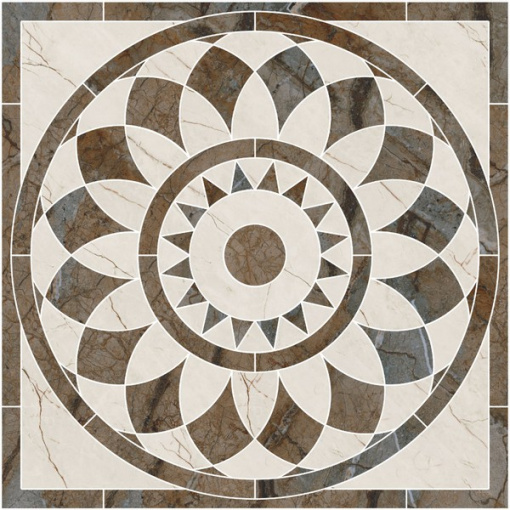 ID111T Театро наборный 100x100x0,85 декор KERAMA MARAZZI