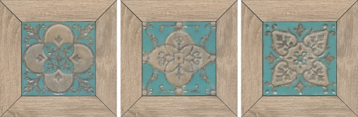 ID61 Меранти пепельный светлый мозаичный 13x13 керамический декор KERAMA MARAZZI