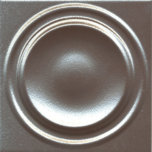 KMD2OBE003BR Арль металл глянцевый структура обрезной 20x20x0,95 декор KERAMA MARAZZI