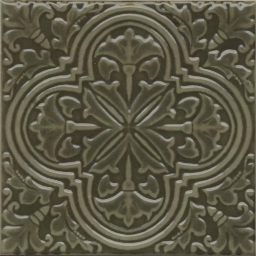KMD3STA002BN Фес зелёный глянцевый 15x15x0,77 декор KERAMA MARAZZI