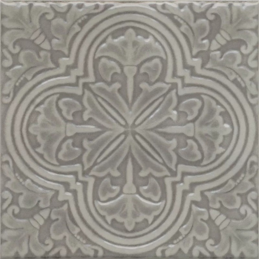 KMD3STA006BN Фес серый глянцевый 15x15x0,77 декор KERAMA MARAZZI