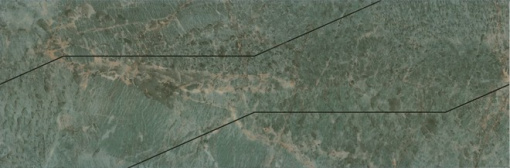 OS/C214/13116TR Эвора зеленый глянцевый обрезной 30x89,5x0,9 декор KERAMA MARAZZI