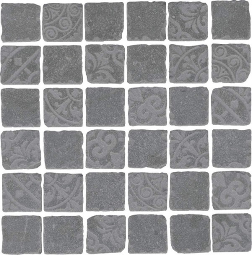 SBM007/DD640520 Про Фьюче серый темный мозаичный 30x30x0,9 декор мозаичный (гранит) KERAMA MARAZZI