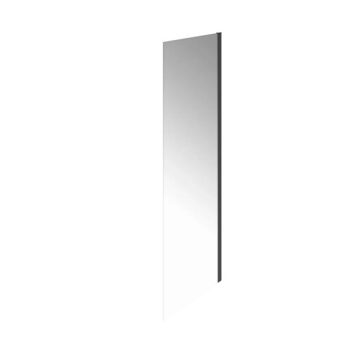 CT.90.FP.BLK.M Душевая боковая панель CRISTALLO, 90х210, матовый черный KERAMA MARAZZI