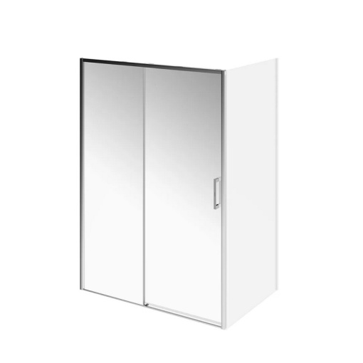 LN.140.SD.CR Душевая дверь LINDO, раздвижная с функцией soft close, 140х195, хром KERAMA MARAZZI