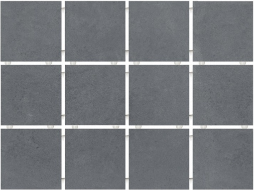 1290H Амальфи серый темный, полотно 29,8х39,8 из 12 частей 9,8х9,8 керамический гранит KERAMA MARAZZI
