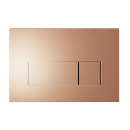 FPS.A.RGM Кнопка управления для скрытых систем инсталляции, розовое матовое золото KERAMA MARAZZI