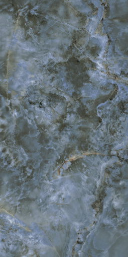 KM6012B0340R Сен-Тропе синий глянцевый обрезной 60x119,5x0,9 плитка KERAMA MARAZZI