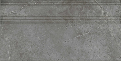 FME031R Плинтус Риальто серый тёмный глянцевый обрезной 20x40x1,6 KERAMA MARAZZI