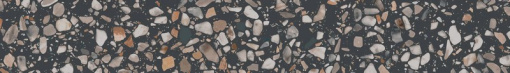KM6060G0021RBT6 Плинтус Бричиола чёрный матовый обрезной 60x9,5x0,9 KERAMA MARAZZI