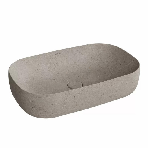 MA.wb.65/STG Раковина MAGICA накладная 65 с донным клапаном, серый камень KERAMA MARAZZI