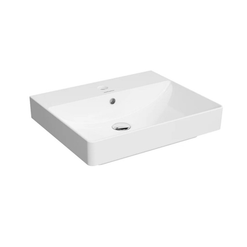PROR.wb.50 Раковина PRO мебельная\подвесная 50, белая глянцевая KERAMA MARAZZI