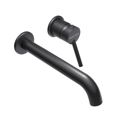 XPRO.03.KM.BLK.M Смеситель для раковины Xpro/Икс-Про настенный с внутренней частью, черный матовый KERAMA MARAZZI