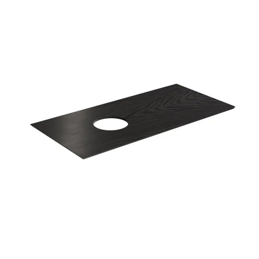 CO5.KM6012G0291R/100 Спец. изделие декоративное без отверстий под смеситель Манифик вуд 100 см, чёрный KERAMA MARAZZI