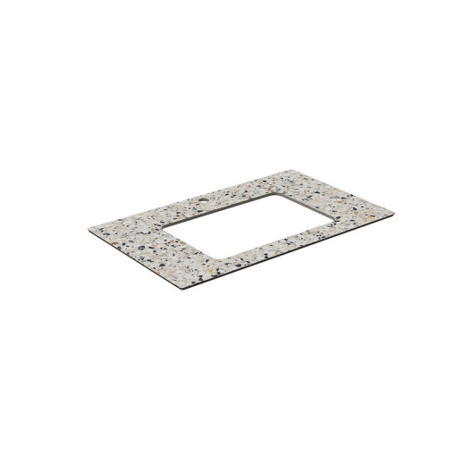 KM6012G0471RP80Ur2 Спец. изделие декоративное для раковин, встраиваемых снизу Бричиола 80 см, белый натуральный KERAMA MARAZZI