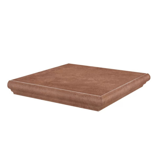 KM4040G0021NGTA Ступень угловая Хадду красный матовый 34x34x0,8 KERAMA MARAZZI