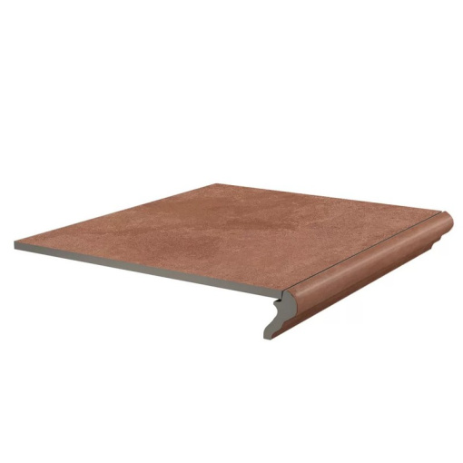 KM4040G0021NGTF Ступень фронтальная Хадду красный матовый 40,2x34x0,8 KERAMA MARAZZI