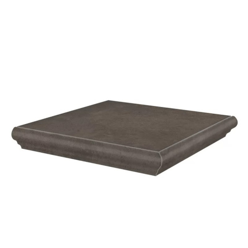 KM4040G0031NGTA Ступень угловая Хадду коричневый матовый 34x34x0,8 KERAMA MARAZZI