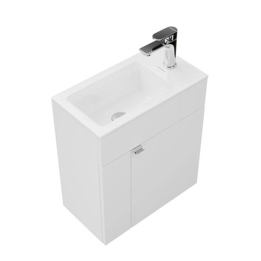 LAT.50.1/WHT Тумба Lato/Лато подвесная 50 с дверцей, белый глянцевый KERAMA MARAZZI LAT.50.1/WHT Тумба Lato/Лато подвесная 50 с дверцей, белый глянцевый KERAMA MARAZZI