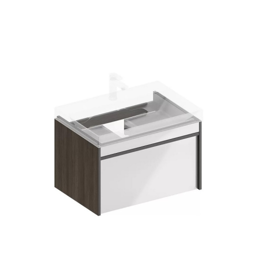 MOD.70.1+1/AR Тумба MODULA подвесная 70 с ящиком 1+1, арабика KERAMA MARAZZI