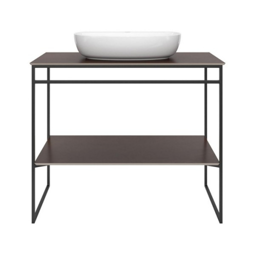 PL.N.100.01/BLK.M Метал.структура PLAZA Next напольная 100 см, цв.черный матовый KERAMA MARAZZI