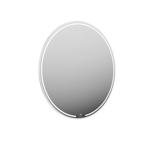 MIO.mi.80D/WHT Зеркало MIO круглое с диммером 80, белое KERAMA MARAZZI