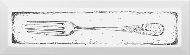 NT/B26/9001 Fork черный 8.5*28.5 декор KERAMA MARAZZI