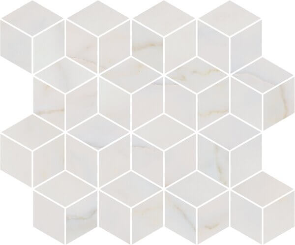 T017/14003 Греппи белый мозаичный 45*37.5 декор KERAMA MARAZZI