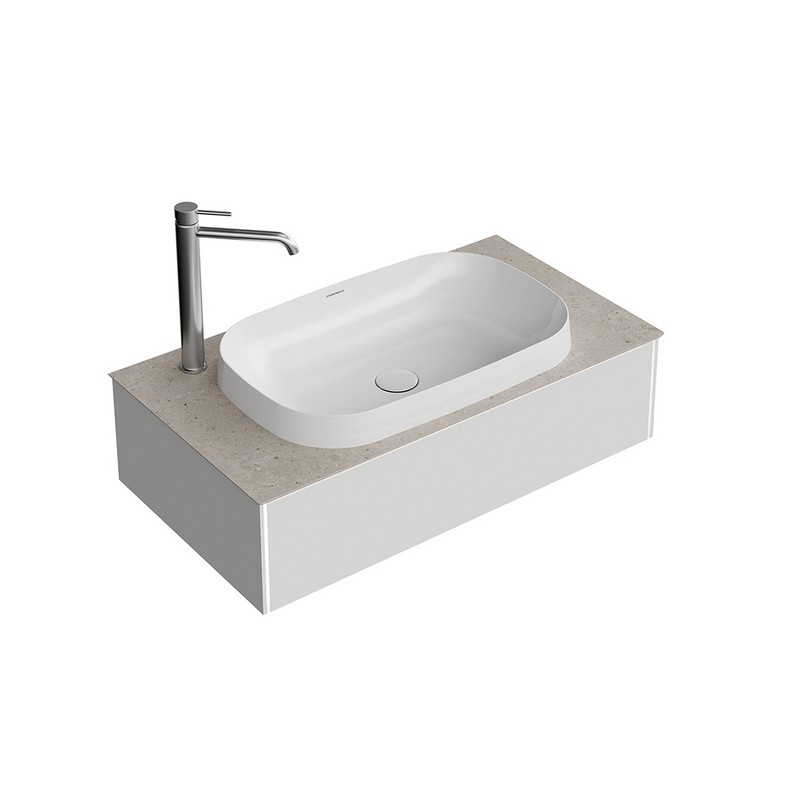 MA.90.1/MGR.M Тумба Magica/Маджика подвесная 90, 1 ящик, утренний серый матовый KERAMA MARAZZI MA.90.1/MGR.M Тумба Magica/Маджика подвесная 90, 1 ящик, утренний серый матовый KERAMA MARAZZI
