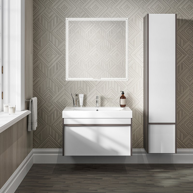 MIO.mi.80/WHT Зеркало Mio/Мио прямоугольное с диммером 80, белое KERAMA MARAZZI MIO.mi.80/WHT Зеркало Mio/Мио прямоугольное с диммером 80, белое KERAMA MARAZZI