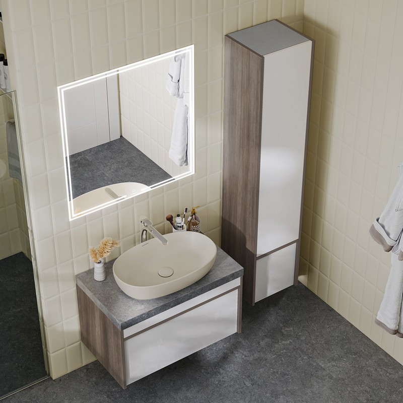 MO.165/AR Пенал Modula/Модула подвесной 165 с дверцей и ящиком, арабика KERAMA MARAZZI MO.165/AR Пенал Modula/Модула подвесной 165 с дверцей и ящиком, арабика KERAMA MARAZZI