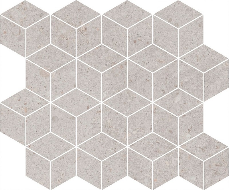T017/14053 Риккарди мозаичный серый светлый матовый 45x37,5x1 декор KERAMA MARAZZI