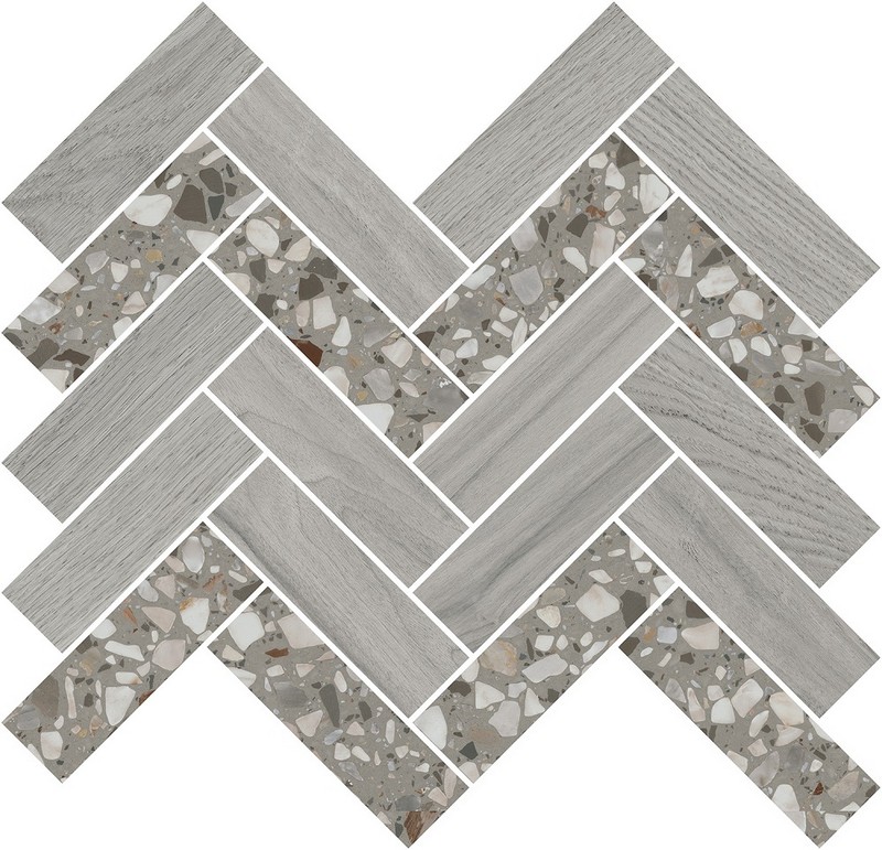 T042/SG5267 Монтиони мозаичный серый 34х35,5x0,9 декор KERAMA MARAZZI