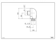 365KM.31.023 Монтажная часть MUSE для душевого гарнитура, потертая бронза KERAMA MARAZZI