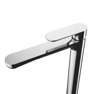 Смеситель для раковины OLE однорычажный высокий без донного клапана, хром глянец KERAMA MARAZZI