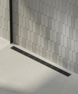 APZ10BLACK-850KM Душевой лоток smart с перфорированной решеткой, черный KERAMA MARAZZI